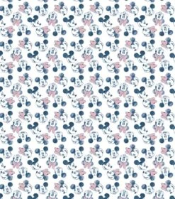 Disney® Mickey & Minnie Starry Night Nursery Cotton Fabric -Michaels Fabric Sale D511072S 2 1