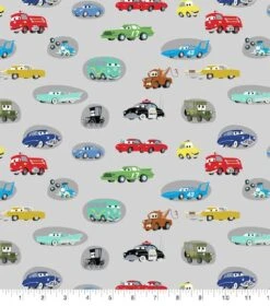 Disney / Pixar Disney Pixar® Cars Vintage Cotton Fabric -Michaels Fabric Sale D511075S 1