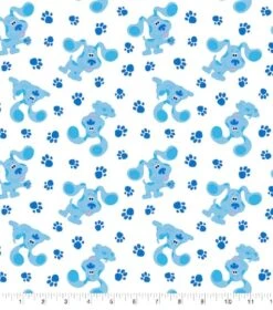 Nickelodeon Blue's Clues Cotton Fabric -Michaels Fabric Sale D511080S 1