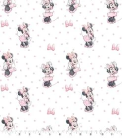 Disney® Minnie Traditional Bow & Dots Cotton Fabric -Michaels Fabric Sale D511082S 1 1