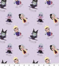 Disney® Villains Toss Cotton Fabric -Michaels Fabric Sale D511083S 1