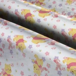 Disney® Pooh & Piglet Flowers Cotton Fabric -Michaels Fabric Sale D511088S 3