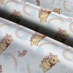 Disney® Pooh & Piglet Rainbow Cotton Fabric -Michaels Fabric Sale D511089S 3