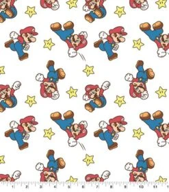 Nintendo® Super Mario Retro Cotton Fabric -Michaels Fabric Sale D511090S 1