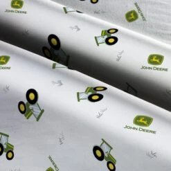 John Deere® Nursery Tractor Toss Cotton Fabric -Michaels Fabric Sale D511093S 3