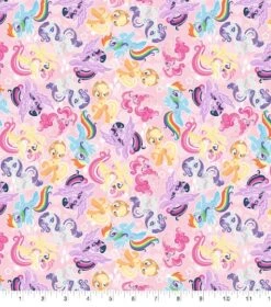 Hasbro My Little Pony & Friends Cotton Fabric -Michaels Fabric Sale D511094S 1