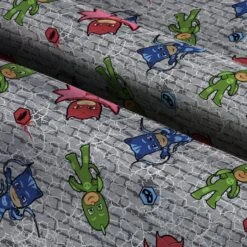 Eone PJ Masks Characters Cotton Fabric -Michaels Fabric Sale D511096S 3