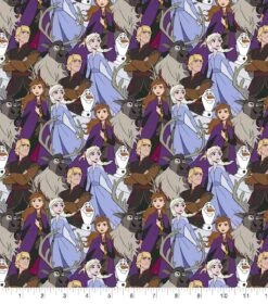 Disney® Frozen 2 Friends Packed Cotton Fabric 7 Disney® Frozen 2 Friends Packed Cotton Fabric -Michaels Fabric Sale D511131S 1 1