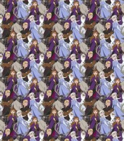 Disney® Frozen 2 Friends Packed Cotton Fabric 8 Disney® Frozen 2 Friends Packed Cotton Fabric -Michaels Fabric Sale D511131S 2