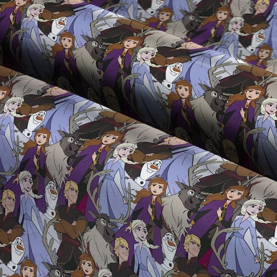 Disney® Frozen 2 Friends Packed Cotton Fabric 6 Disney® Frozen 2 Friends Packed Cotton Fabric - Image 4