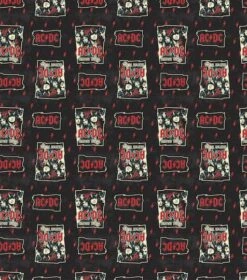 Perryscope AC/DC Cotton Fabric 8 Perryscope AC/DC Cotton Fabric -Michaels Fabric Sale D511134S 2