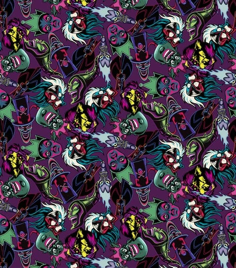 Disney® Villains Cotton Fabric 5 Disney® Villains Cotton Fabric - Image 3