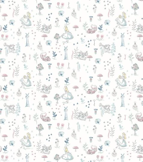 Disney® Alice In Wonderland Cast Of Characters Cotton Fabric 5 Disney® Alice In Wonderland Cast Of Characters Cotton Fabric - Image 3
