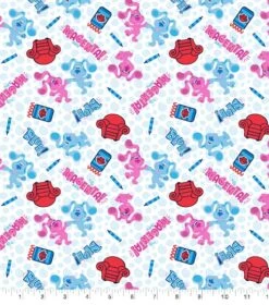 Nickelodeon Blues Clues Cotton Fabric -Michaels Fabric Sale D511147S 1 1