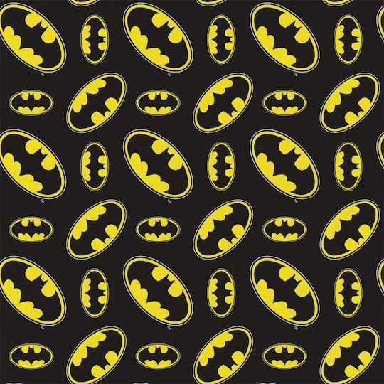 DC Comics Batman Toss Cotton Fabric 8yd. Bolt 4 DC Comics Batman Toss Cotton Fabric 8yd. Bolt - Image 2