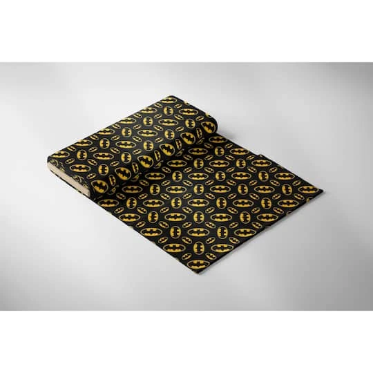 DC Comics Batman Toss Cotton Fabric 8yd. Bolt 6 DC Comics Batman Toss Cotton Fabric 8yd. Bolt - Image 4