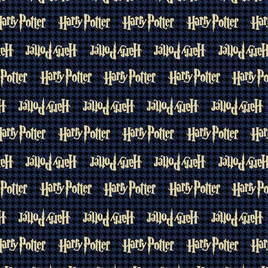 Harry Potter Houndstooth Cotton Fabric 8yd. Bolt 4 Harry Potter Houndstooth Cotton Fabric 8yd. Bolt - Image 2