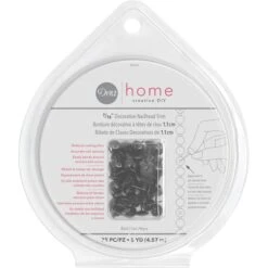 Dritz® Home 7/16'' Decorative Nailhead Trim Black 9 Dritz® Home 7/16'' Decorative Nailhead Trim Black -Michaels Fabric Sale D652937S 1