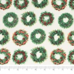SINGER Christmas Poinsettia Cotton Fabric Fat Quarter Bundle 14 SINGER Christmas Poinsettia Cotton Fabric Fat Quarter Bundle -Michaels Fabric Sale D758162S 4