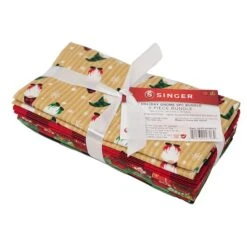 SINGER Christmas Holiday Gnome Cotton Fabric Fat Quarter Bundle 11 SINGER Christmas Holiday Gnome Cotton Fabric Fat Quarter Bundle -Michaels Fabric Sale D758163S 1 1