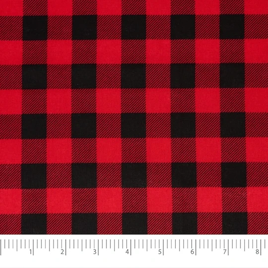 SINGER Christmas Holiday Plaid Cotton Fabric Fat Quarter Bundle 9 SINGER Christmas Holiday Plaid Cotton Fabric Fat Quarter Bundle - Image 7