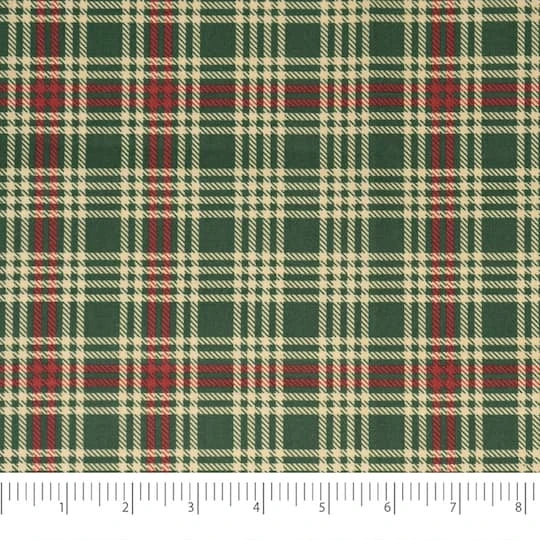 SINGER Christmas Holiday Plaid Cotton Fabric Fat Quarter Bundle 10 SINGER Christmas Holiday Plaid Cotton Fabric Fat Quarter Bundle - Image 8