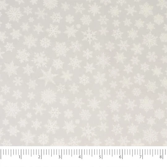 SINGER Christmas Snowflake Cotton Fabric Fat Quarter Bundle 9 SINGER Christmas Snowflake Cotton Fabric Fat Quarter Bundle - Image 7
