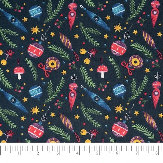SINGER Christmas Nutcracker Cotton Fabric Fat Quarter Bundle 10 SINGER Christmas Nutcracker Cotton Fabric Fat Quarter Bundle - Image 8