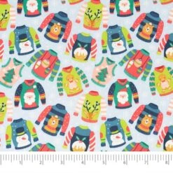 SINGER Christmas Sweaters Cotton Fabric 7 SINGER Christmas Sweaters Cotton Fabric -Michaels Fabric Sale D758183S 2