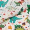 SINGER Christmas Festive Dino Cotton Fabric 2 SINGER Christmas Festive Dino Cotton Fabric -Michaels Fabric Sale D758185S 1