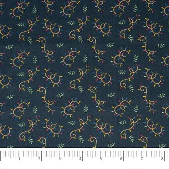 SINGER Christmas Nutcrackers Lights Cotton Fabric 5 SINGER Christmas Nutcrackers Lights Cotton Fabric - Image 3