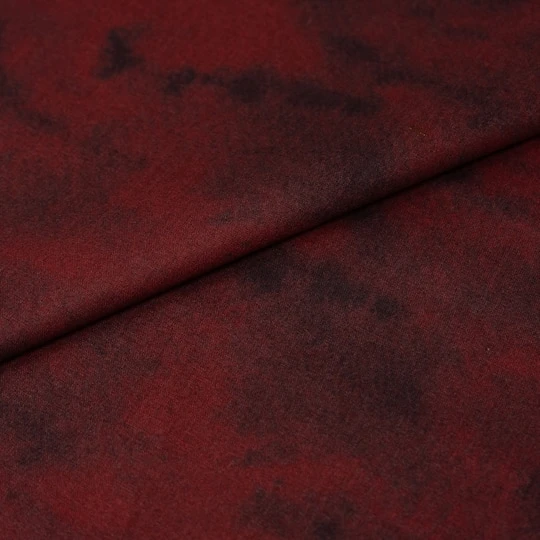SINGER Christmas Tone-on-Tone Dark Red Cotton Fabric 3 SINGER Christmas Tone-on-Tone Dark Red Cotton Fabric