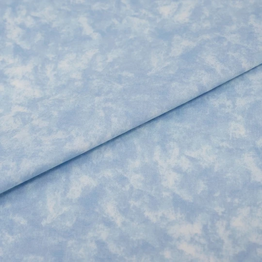 SINGER Christmas Tone-on-Tone Ice Blue Cotton Fabric 4 SINGER Christmas Tone-on-Tone Ice Blue Cotton Fabric - Image 2