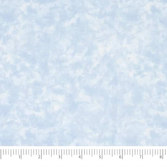 SINGER Christmas Tone-on-Tone Ice Blue Cotton Fabric 5 SINGER Christmas Tone-on-Tone Ice Blue Cotton Fabric - Image 3