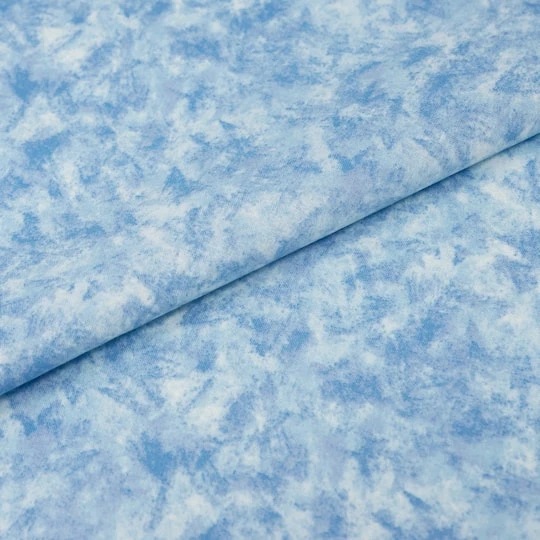 SINGER Christmas Tone-on-Tone Blue Cotton Fabric 3 SINGER Christmas Tone-on-Tone Blue Cotton Fabric