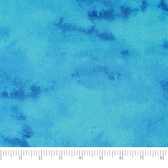 SINGER Christmas Tone-on-Tone Sky Blue Cotton Fabric 5 SINGER Christmas Tone-on-Tone Sky Blue Cotton Fabric - Image 3
